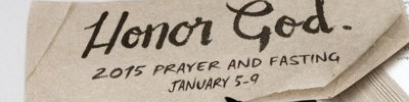 2015 Prayer and Fasting